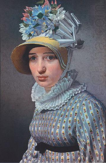 Christoffer Wilhelm Eckersberg Portrat der Anna Maria Magnan china oil painting image